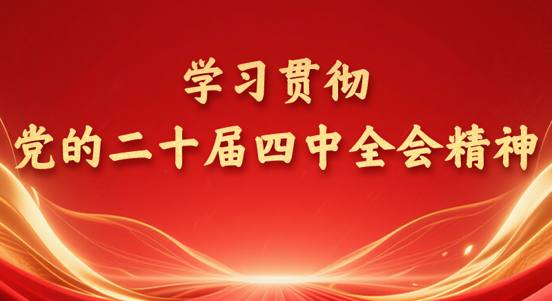 學(xué)習(xí)貫徹黨的二十屆四中全會精神